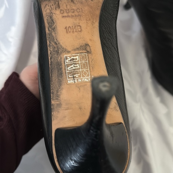 Vintage Y2K (The Year 2000) Gucci Zip Up Leather Heeled Boots - Picture 6 of 13